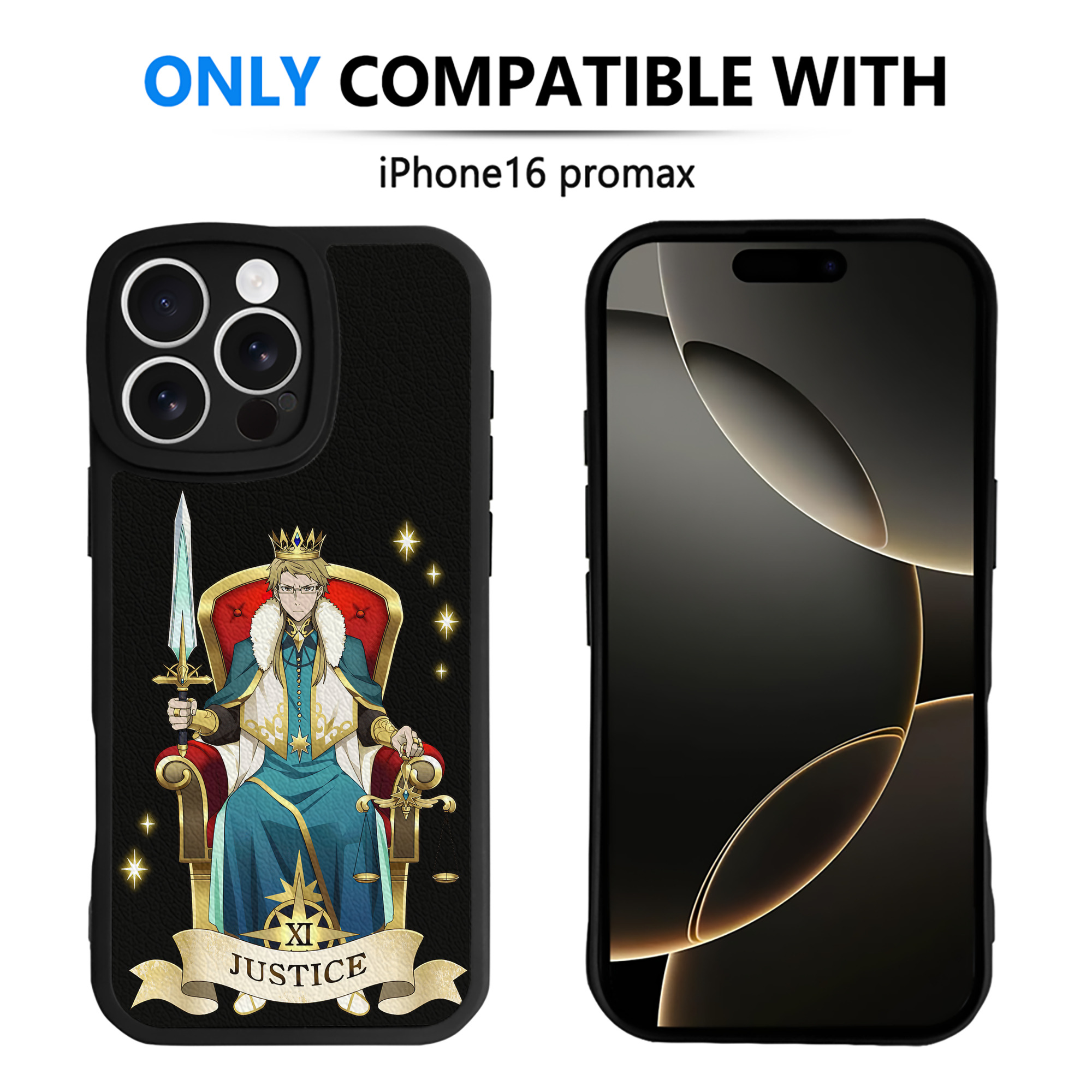 （画像用） 文豪ストレイドッグス Bungo Stray Dogs 【iPhone 16シリーズ対応】シリコンスマホケース（レザー調） 材質：シリコン